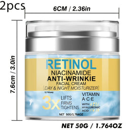 KissICON 50g Retinol Collagen Face Cream Duo - Hydrating For