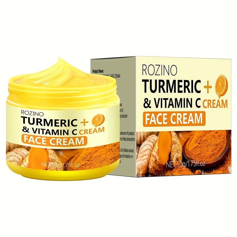 KissICON 50g Rozino Turmeric Vitamin C Face Cream 50g -