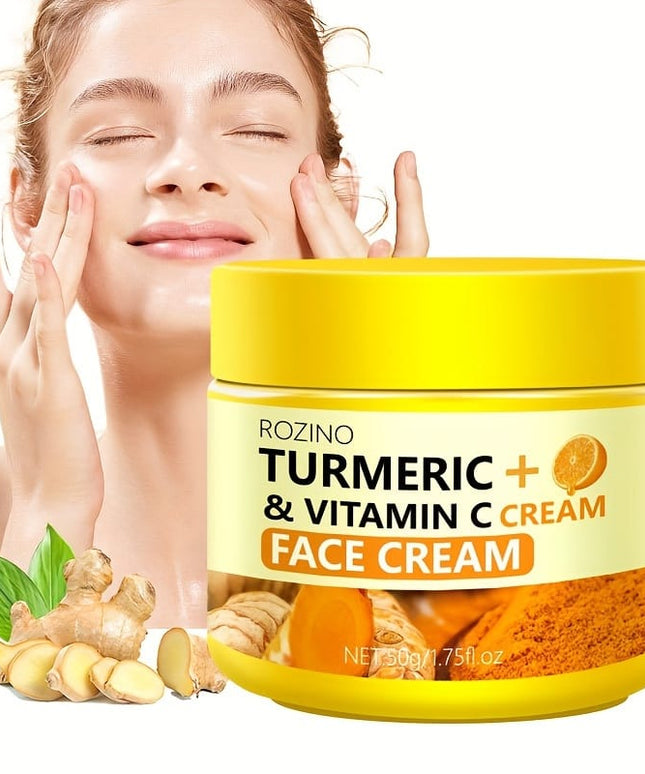 KissICON 50g Rozino Turmeric Vitamin C Face Cream 50g -