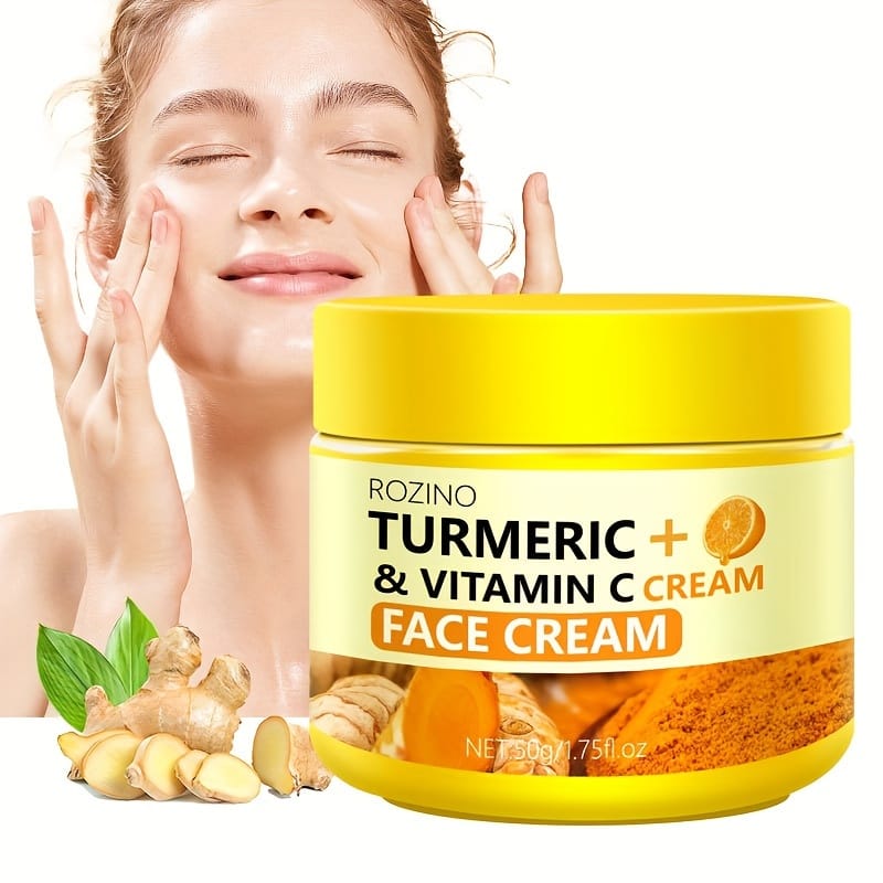 KissICON 50g Rozino Turmeric Vitamin C Face Cream 50g -