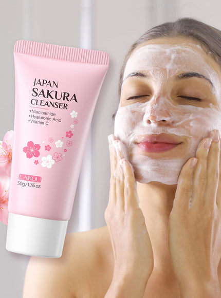 KissICON 50g Sakura Gentle Deep Cleanse Foam Moisturizing