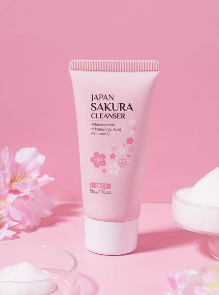 KissICON 50g Sakura Gentle Deep Cleanse Foam Moisturizing