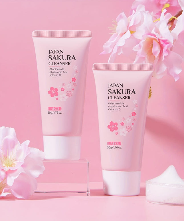 KissICON 50g Sakura Gentle Deep Cleanse Foam Moisturizing