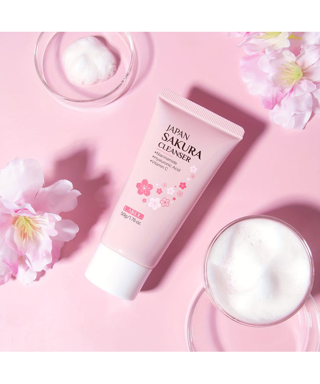 KissICON 50g Sakura Gentle Deep Cleanse Foam Moisturizing