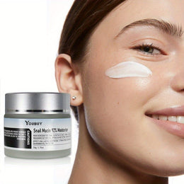 KissICON 50g Snail Mucin 92 Hydrating Cream Alcohol Free Hyaluronic