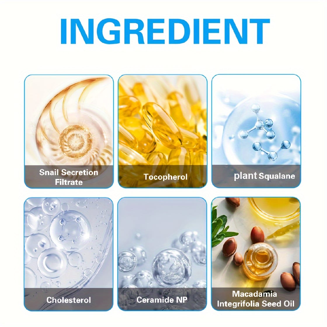KissICON 50g Snail Mucin Face Cream With Plant Squalane -