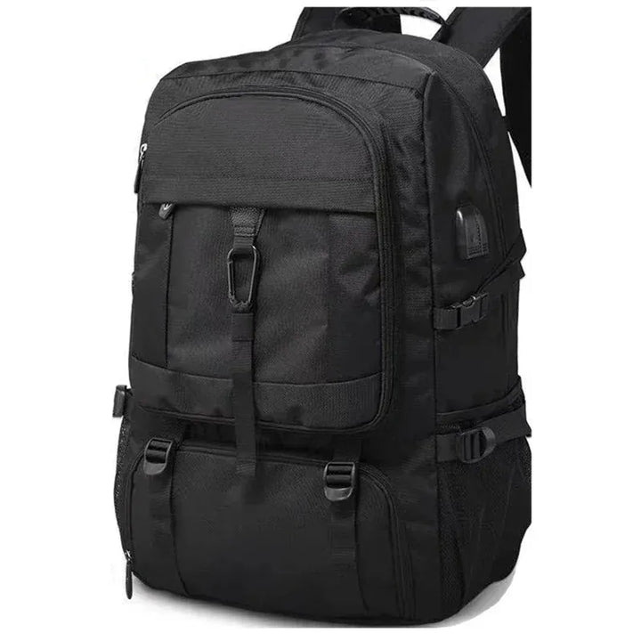 Large Black Waterproof Travel Business Outdoor Backpack