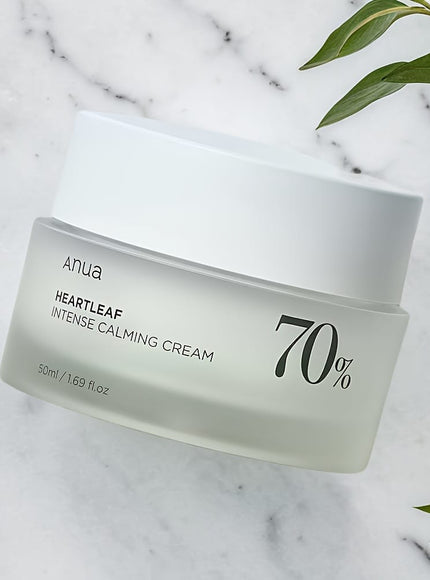 KissICON 50ml KissIcon Anua Heartleaf Calming Face Cream - Alcohol