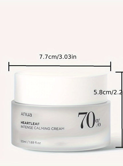KissICON 50ml KissIcon Anua Heartleaf Calming Face Cream - Alcohol