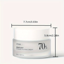 KissICON 50ml KissIcon Anua Heartleaf Calming Face Cream - Alcohol
