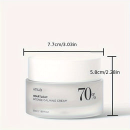 KissICON 50ml KissIcon Anua Heartleaf Calming Face Cream - Alcohol