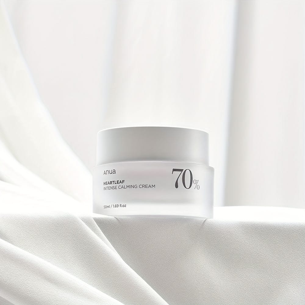 KissICON 50ml KissIcon Anua Heartleaf Calming Face Cream - Alcohol