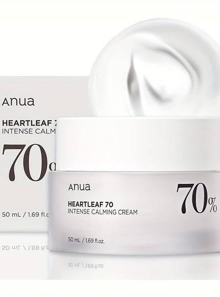 KissICON 50ml KissIcon Anua Heartleaf Calming Face Cream - Alcohol