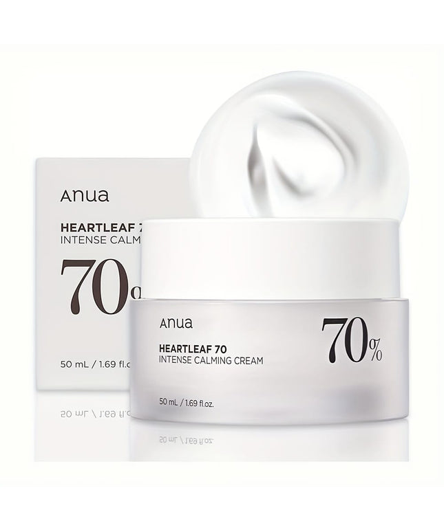 KissICON 50ml KissIcon Anua Heartleaf Calming Face Cream - Alcohol