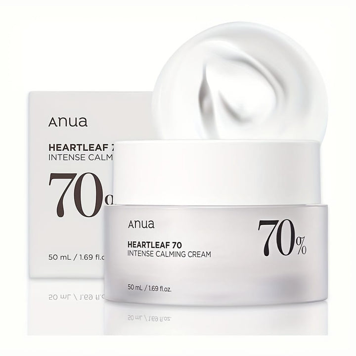 KissIcon Anua Heartleaf Calming Face Cream - Alcohol