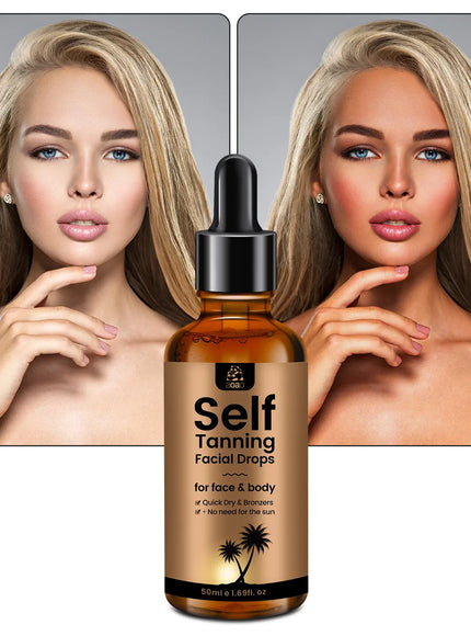 KissICON 50ml KissIcon Aoao Self Tanning Drops HA - Glow