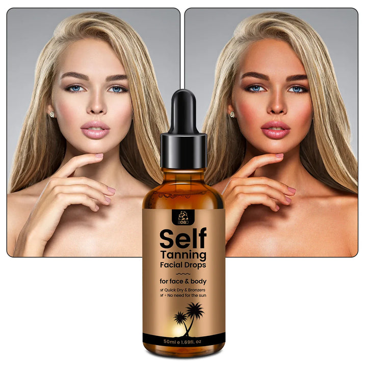 KissIcon Aoao Self Tanning Drops HA - Glow