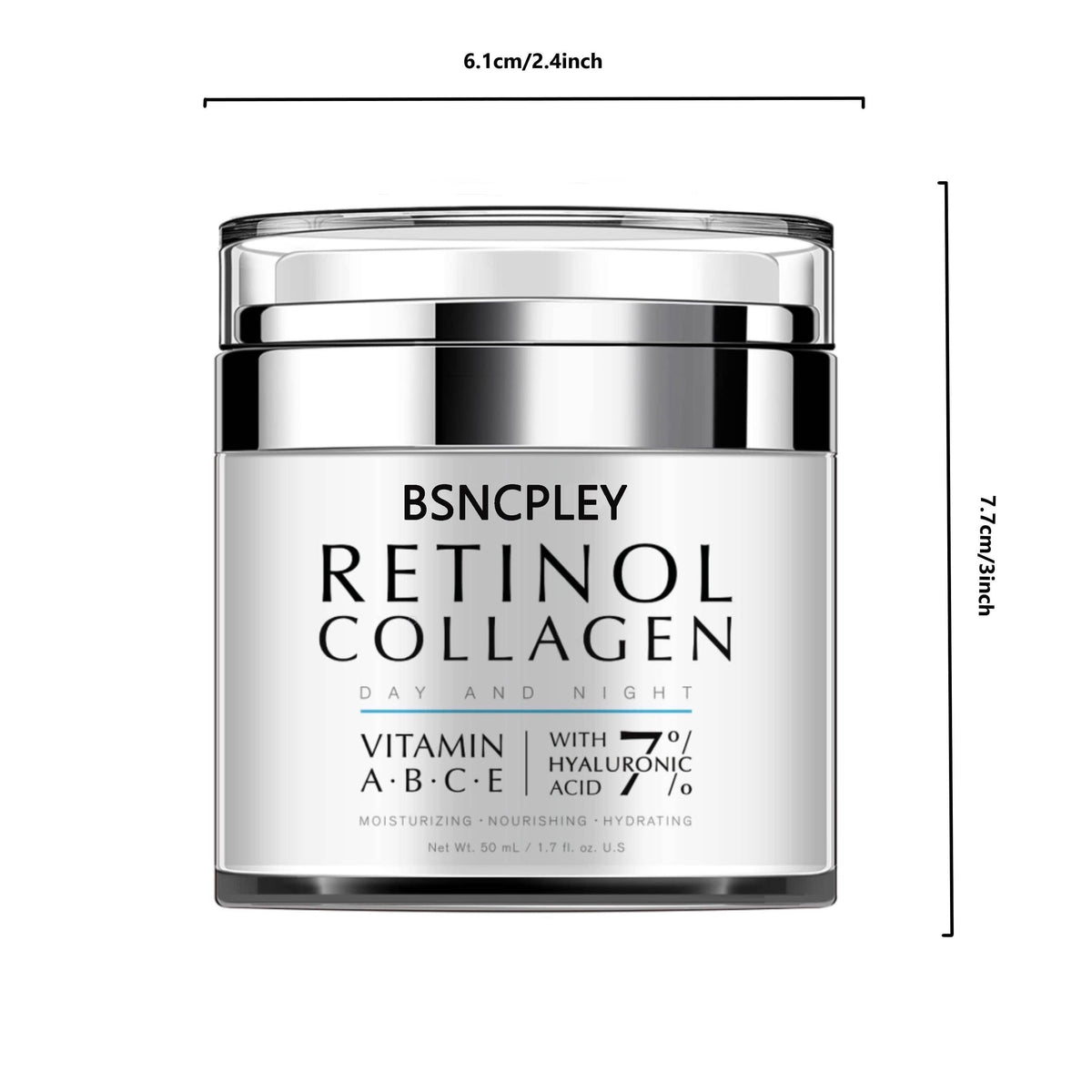 KissICON 50ml Retinol Collagen Cream For Sensitive Skin - Firming