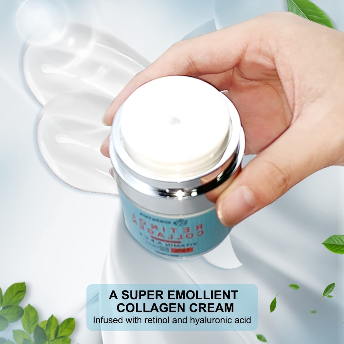 KissICON 50ml Retinol Collagen Cream With Hyaluronic Acid - Deep
