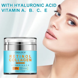 KissICON 50ml Retinol Collagen Cream With Hyaluronic Acid - Deep