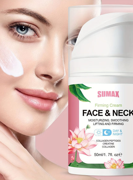 KissICON 50ml Sumax Collagen Peptide Firming Cream Boosts Elasticity