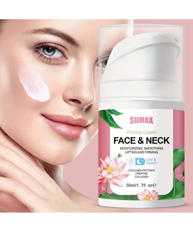KissICON 50ml Sumax Collagen Peptide Firming Cream Boosts Elasticity