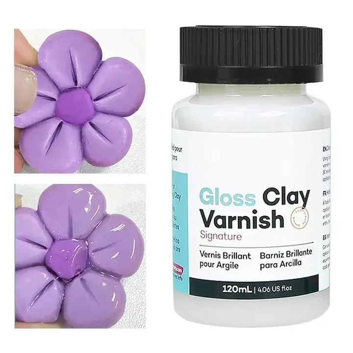KissIcon Gloss Varnish For Air Dry Clay High