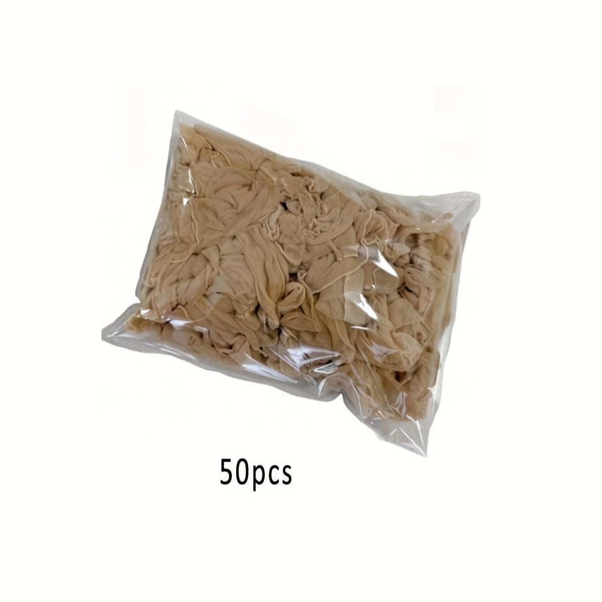 KissICON 50pcs Ultra Thin Sheer Wig Caps Mesh for Weave