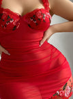 Bright Red / UK 18