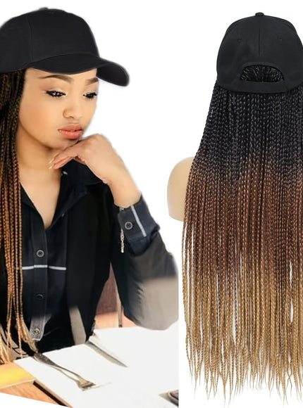 KissICON #53 / 24inch KissIcon TOMO Cap Wig 24In Box Braids Ombre