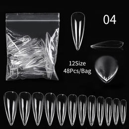KissICON 53724-4 [KissIcon] Extension False Nails - Full Cover Acrylic
