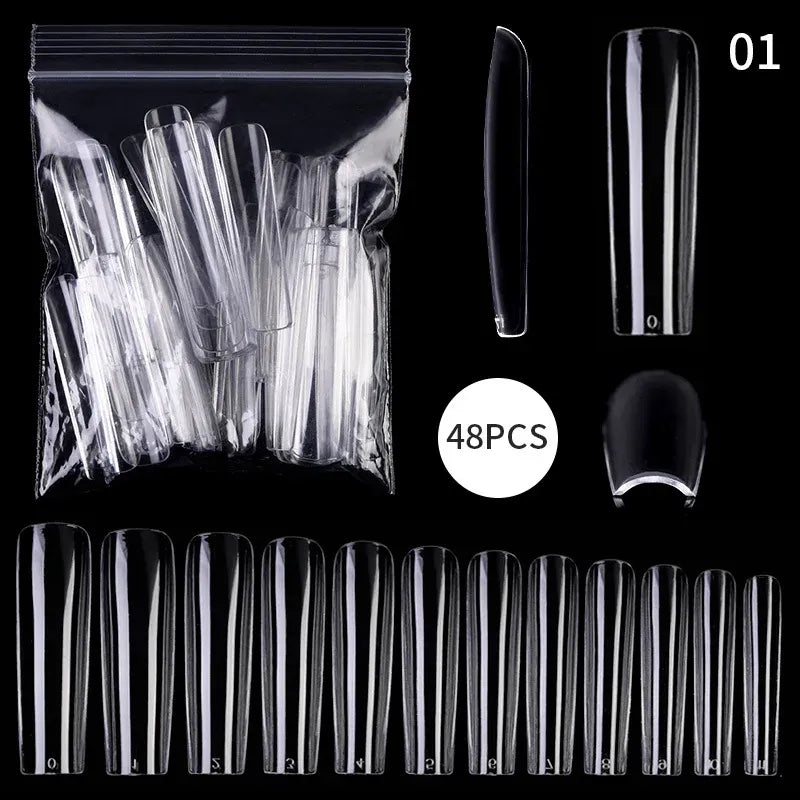 KissICON 53961-1 [KissIcon] Extension False Nails - Full Cover Acrylic