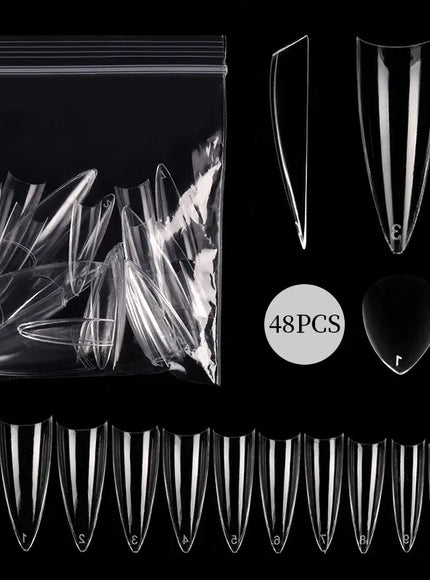 KissICON 53962-1 [KissIcon] Extension False Nails - Full Cover Acrylic