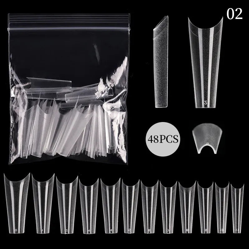 KissICON 53962-2 [KissIcon] Extension False Nails - Full Cover Acrylic