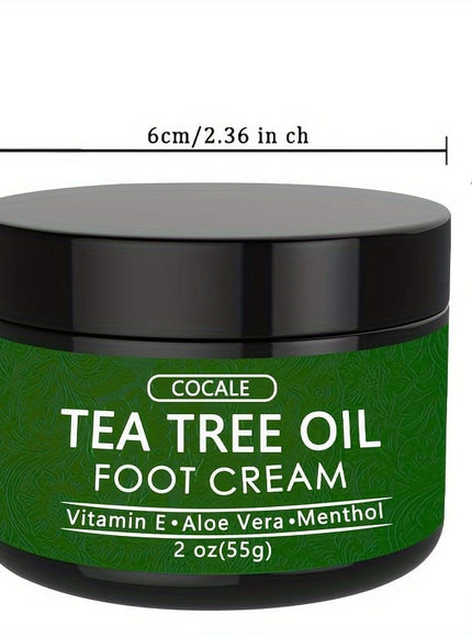KissICON 55g Cocale Tea Tree Moisturizing Cream With Aloe For
