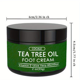 KissICON 55g Cocale Tea Tree Moisturizing Cream With Aloe For