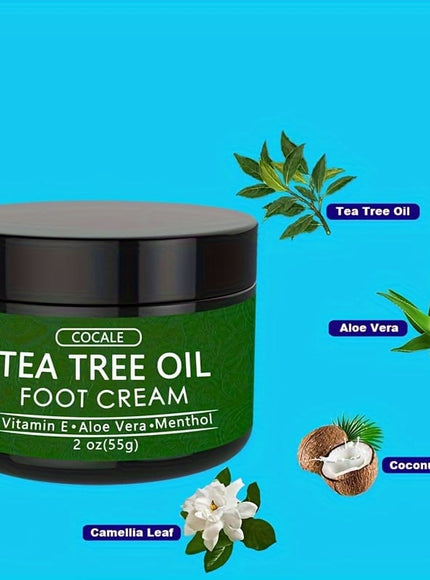 KissICON 55g Cocale Tea Tree Moisturizing Cream With Aloe For