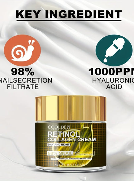 KissICON 55g KissIcon Cool Dew Retinol Collagen Cream - Hydrating