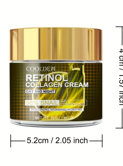 KissICON 55g KissIcon Cool Dew Retinol Collagen Cream - Hydrating