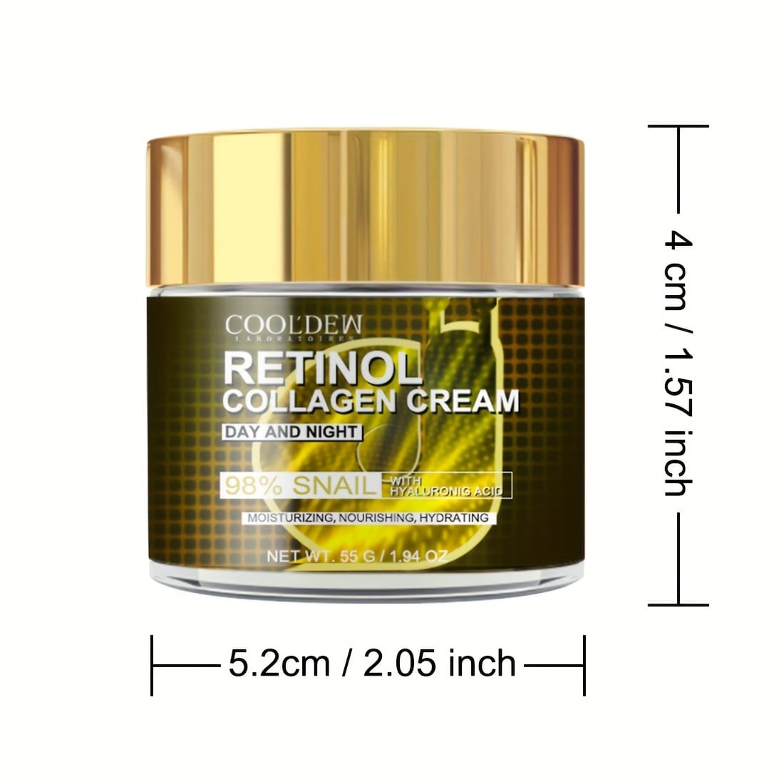 KissICON 55g KissIcon Cool Dew Retinol Collagen Cream - Hydrating