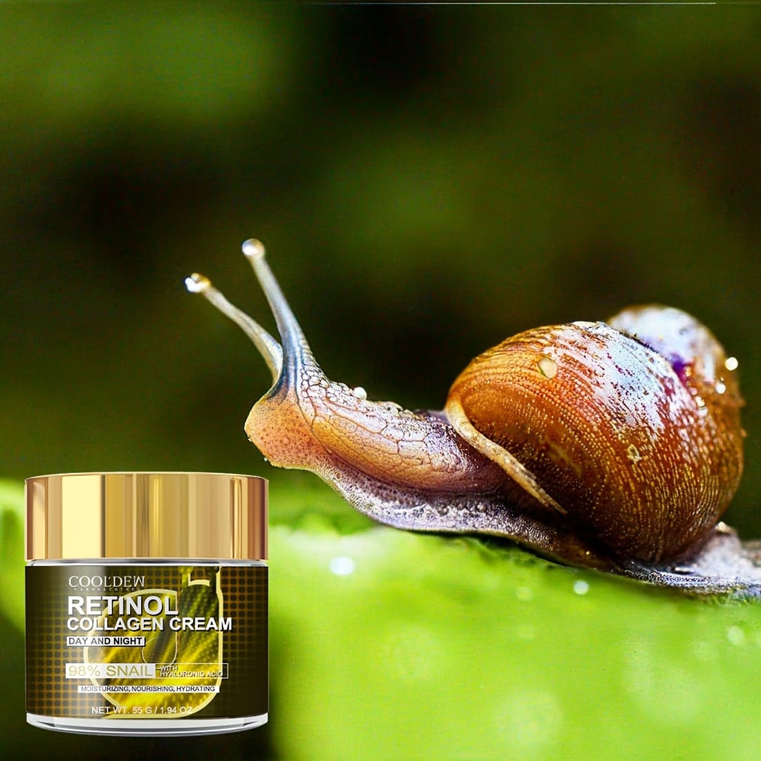 KissICON 55g KissIcon Cool Dew Retinol Collagen Cream - Hydrating