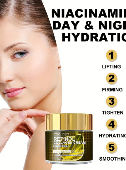 KissICON 55g KissIcon Cool Dew Retinol Collagen Cream - Hydrating