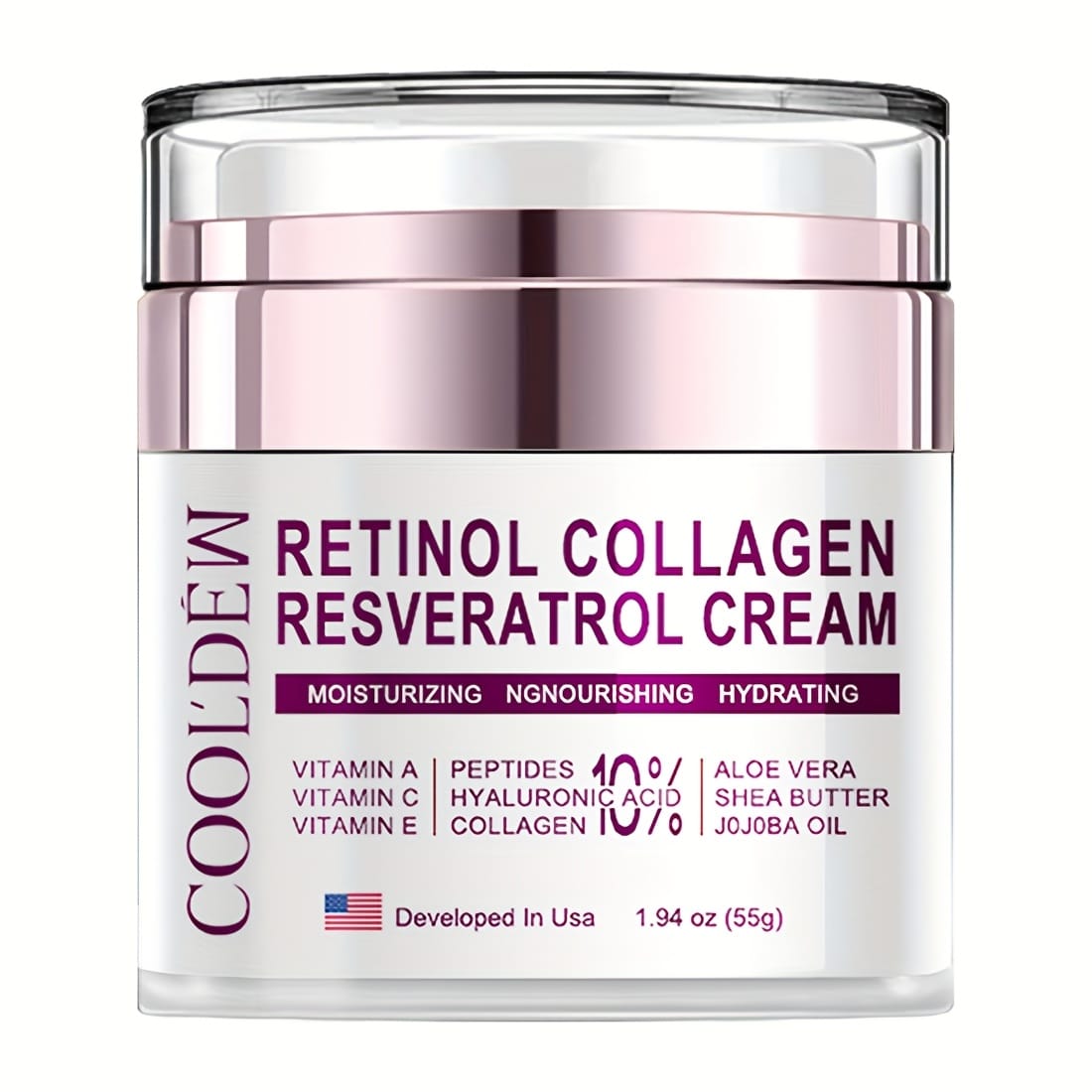 KissICON 55g KissIcon Cooldew Retinol Cream With Hyaluronic Hydration
