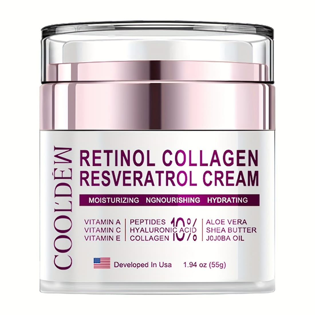 KissICON 55g KissIcon Cooldew Retinol Cream With Hyaluronic Hydration