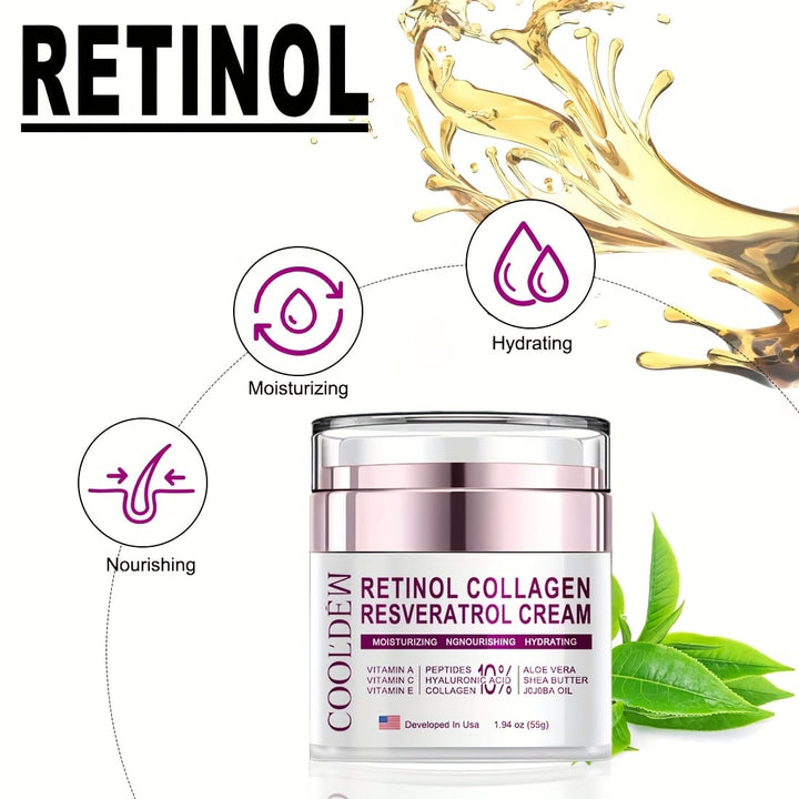 KissIcon Cooldew Retinol Cream With Hyaluronic Hydration