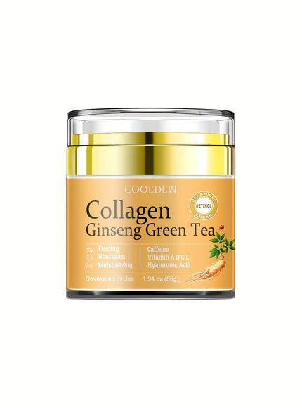KissICON 55g KissIcon Ginseng Green Tea Collagen Face Cream -