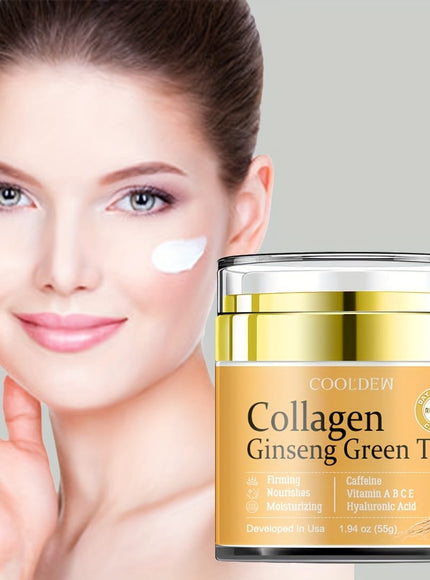 KissICON 55g KissIcon Ginseng Green Tea Collagen Face Cream -