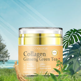 KissICON 55g KissIcon Ginseng Green Tea Collagen Face Cream -