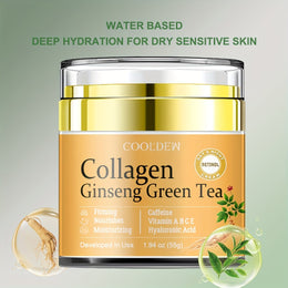 KissICON 55g KissIcon Ginseng Green Tea Collagen Face Cream -