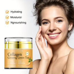 KissICON 55g KissIcon Ginseng Green Tea Collagen Face Cream -